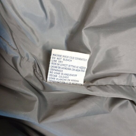 Orvis Mens Blue Quarter-Zip Pullover Sweater With Leather Elbow Patches L - Picture 5 of 5